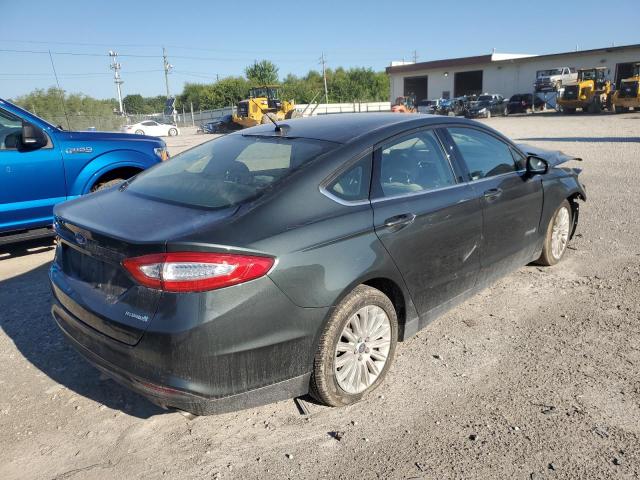 3FA6P0UU2FR142979 - 2015 FORD FUSION S HYBRID BLACK photo 3