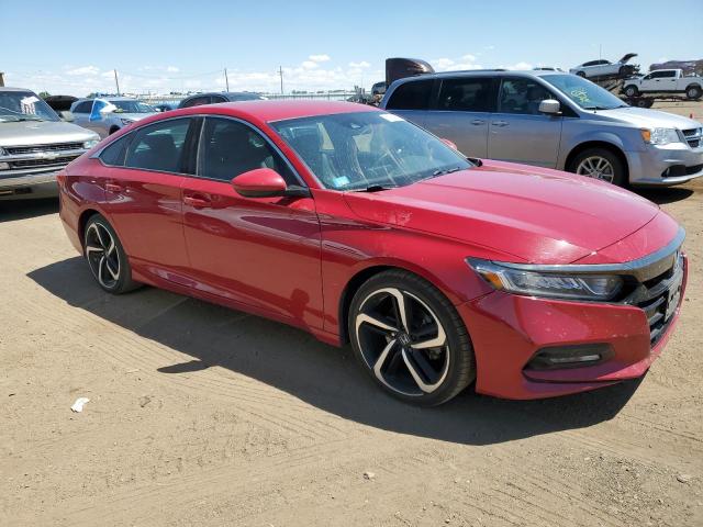 1HGCV1F39KA149897 - 2019 HONDA ACCORD SPORT RED photo 4