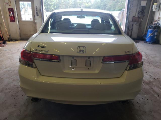 1HGCP3F87CA008779 - 2012 HONDA ACCORD EXL WHITE photo 6