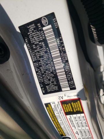 4T1BK3DB7CU464444 - 2012 TOYOTA AVALON BASE 白色 照片 12