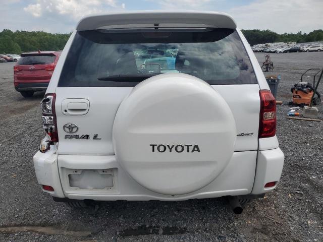 JTEHD20V450067315 - 2005 TOYOTA RAV4 WHITE photo 6