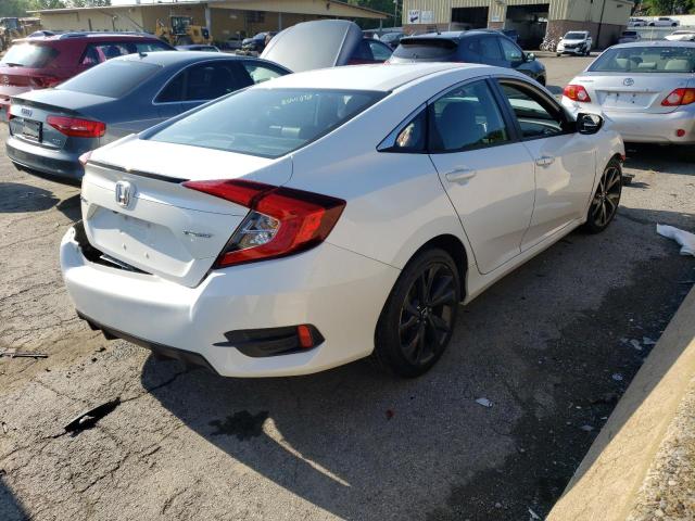2HGFC2F80KH594129 - 2019 HONDA CIVIC SPORT WHITE photo 3