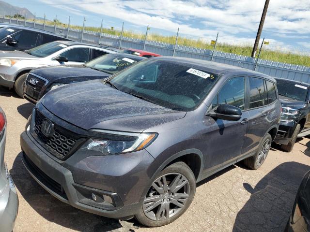 5FNYF8H53MB041987 - 2021 HONDA PASSPORT EXL GRAY photo 1