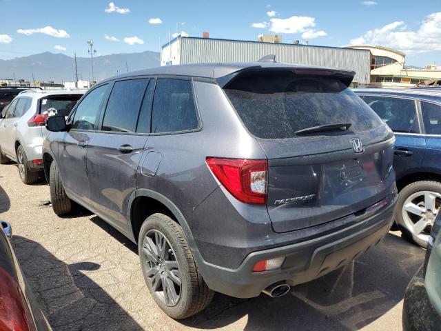 5FNYF8H53MB041987 - 2021 HONDA PASSPORT EXL GRAY photo 2