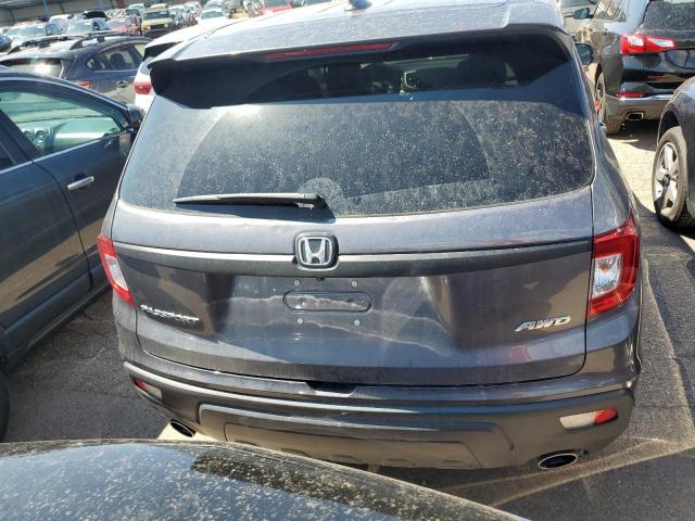 5FNYF8H53MB041987 - 2021 HONDA PASSPORT EXL GRAY photo 6