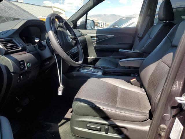 5FNYF8H53MB041987 - 2021 HONDA PASSPORT EXL GRAY photo 7