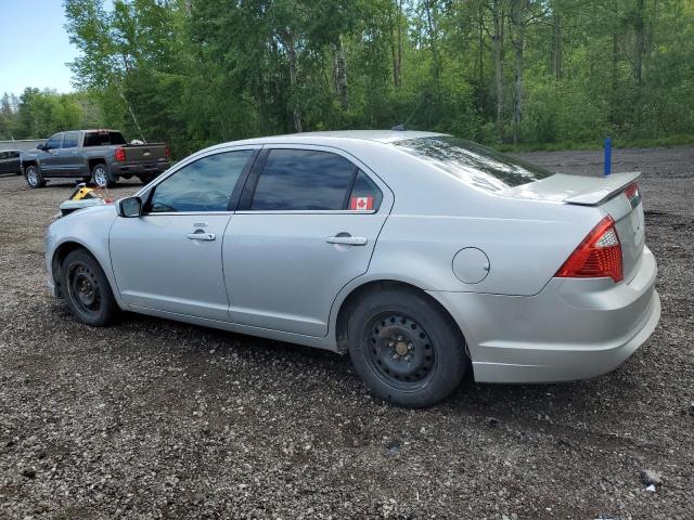 3FAHP0JG2AR161435 - 2010 FORD FUSION SEL SILVER photo 2