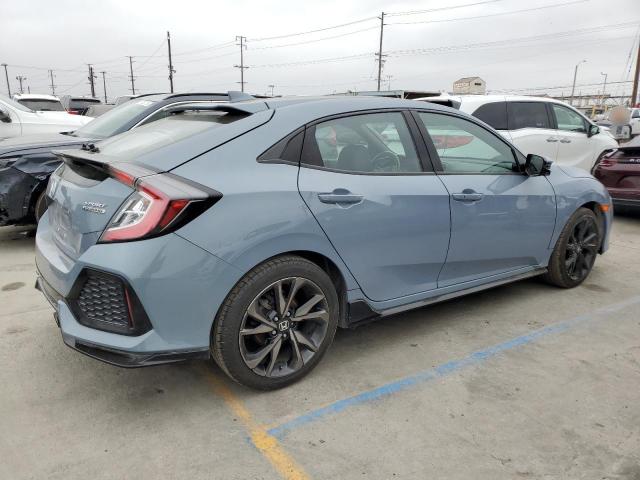 SHHFK7H98HU218392 - 2017 HONDA CIVIC SPORT TOURING BLUE photo 3