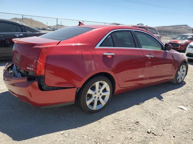 1G6AA5RX0D0128813 - 2013 CADILLAC ATS RED photo 3