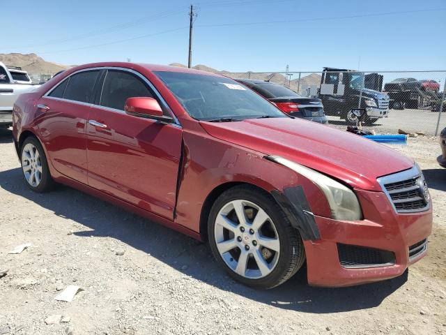 1G6AA5RX0D0128813 - 2013 CADILLAC ATS RED photo 4