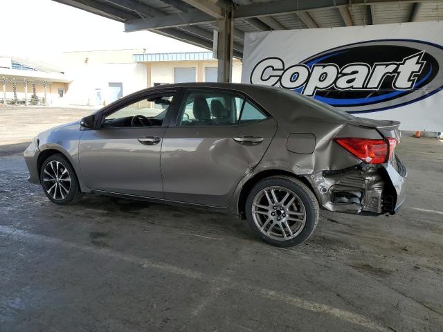 5YFBURHE1KP863545 - 2019 TOYOTA COROLLA L BROWN photo 2