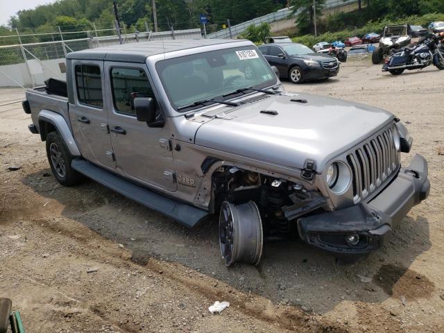 1C6HJTFG5LL123793 - 2020 JEEP GLADIATOR OVERLAND SILVER photo 4