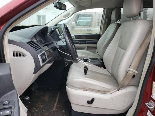 2A4RR5DX2AR359790 - 2010 CHRYSLER TOWN & COU TOURING Qırmızı foto 7