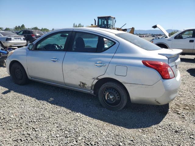 3N1CN7AP9EL876680 - 2014 NISSAN VERSA S SILVER photo 2