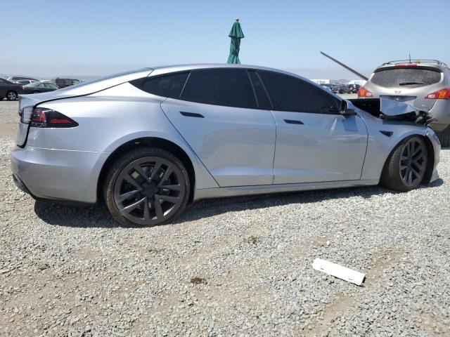 5YJSA1E57SF550669 - 2025 TESLA MODEL S Gümüş foto 3