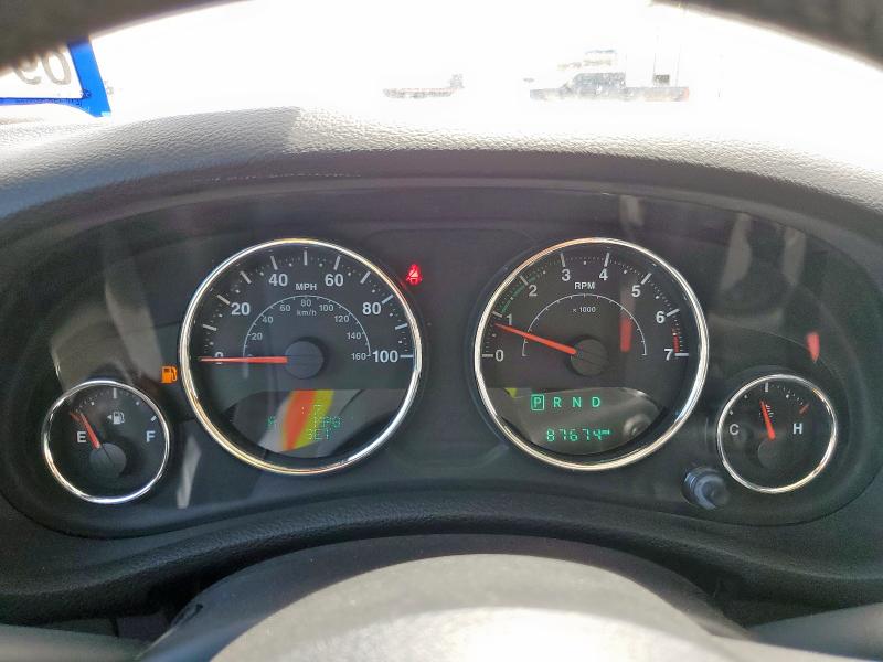 1C4HJWEG0FL528010 - 2015 JEEP WRANGLER U SAHARA GRAY photo 9