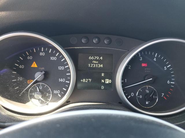 4JGBB8GBXAA622928 - 2010 MERCEDES-BENZ ML 350 4MATIC CHARCOAL photo 9