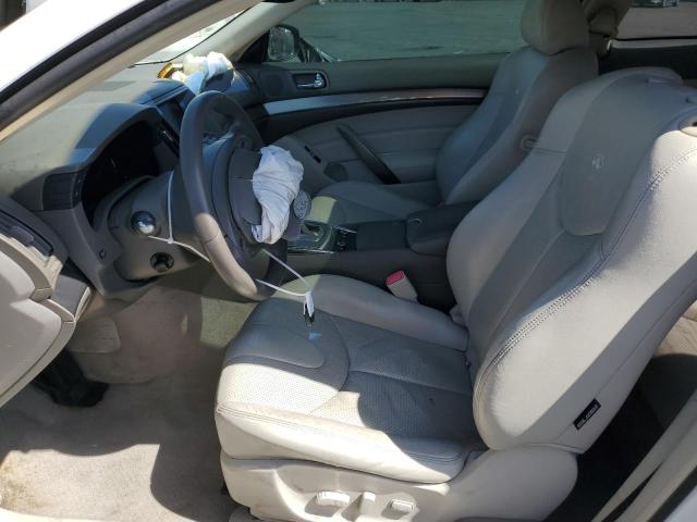 JN1CV6EK1AM103694 - 2010 INFINITI G37 BASE 白色 照片 7
