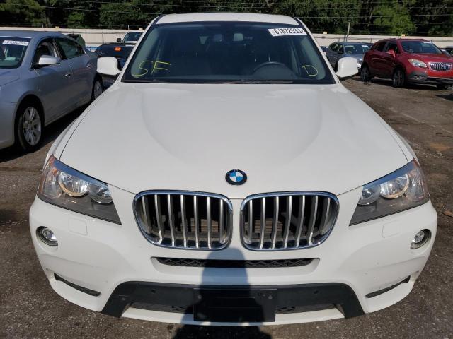 5UXWX9C57E0D40594 - 2014 BMW X3 XDRIVE28I WHITE photo 5