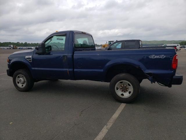 1FTNF21539EA01931 - 2009 FORD F-250 SUPER DUTY BLUE photo 2