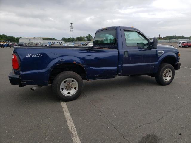 1FTNF21539EA01931 - 2009 FORD F-250 SUPER DUTY BLUE photo 3