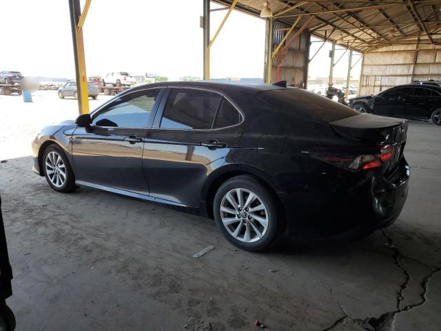 4T1C11AK9NU014720 - 2022 TOYOTA CAMRY LE Schwarz Foto 2