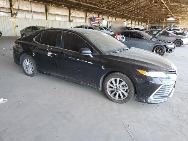 4T1C11AK9NU014720 - 2022 TOYOTA CAMRY LE Schwarz Foto 4