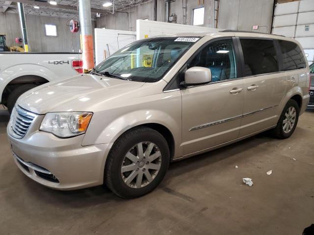2C4RC1BG6ER393692 - 2014 CHRYSLER TOWN & COU TOURING TAN photo 1