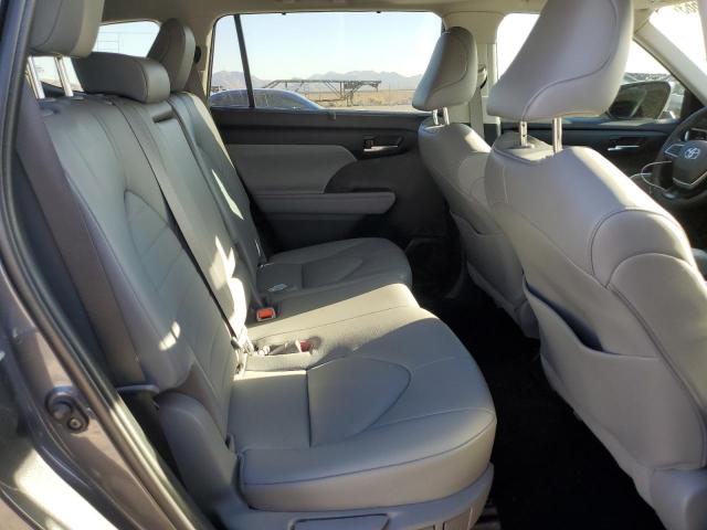 5TDHZRBH8NS171874 - 2022 TOYOTA HIGHLANDER XLE Մոխրագույն լուսանկար 10