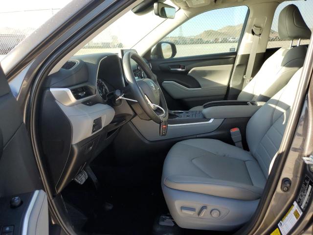 5TDHZRBH8NS171874 - 2022 TOYOTA HIGHLANDER XLE Մոխրագույն լուսանկար 7