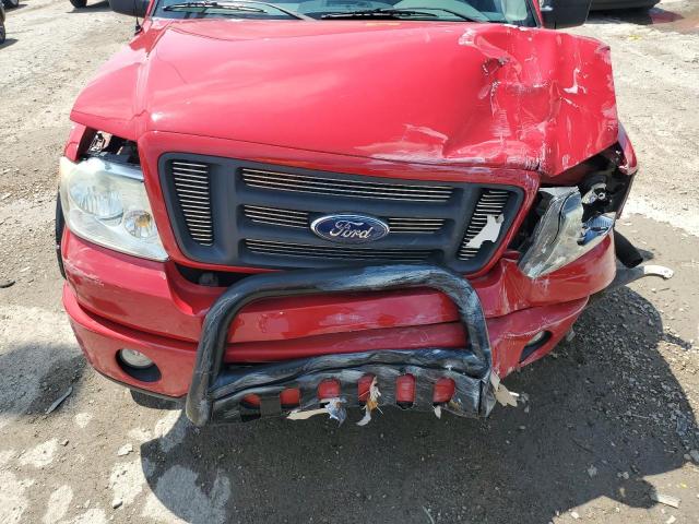 1FTRF14W38KD70904 - 2008 FORD F150 RED photo 11