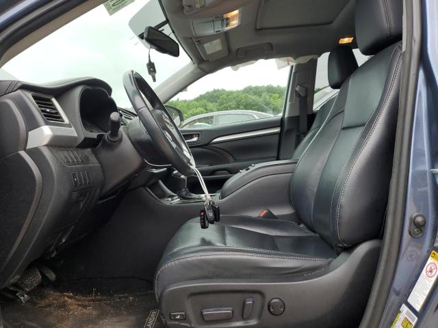 5TDJKRFH2GS245969 - 2016 TOYOTA HIGHLANDER XLE Mavi foto 7