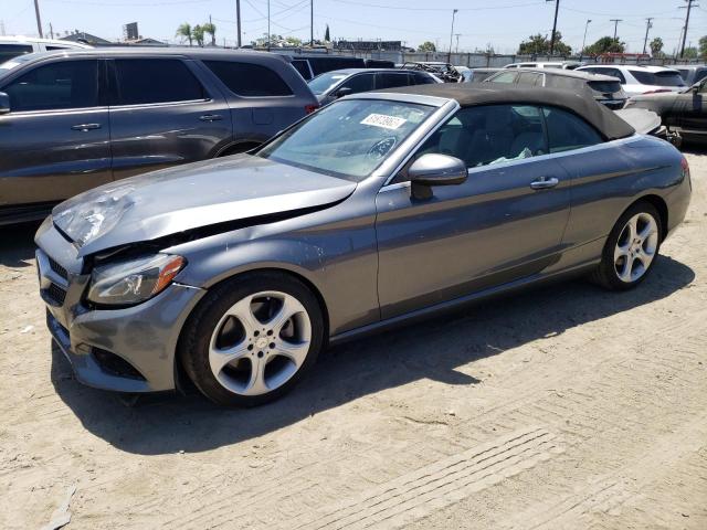 WDDWK4KB3HF435488 - 2017 MERCEDES-BENZ C 300 4MATIC GRAY photo 1