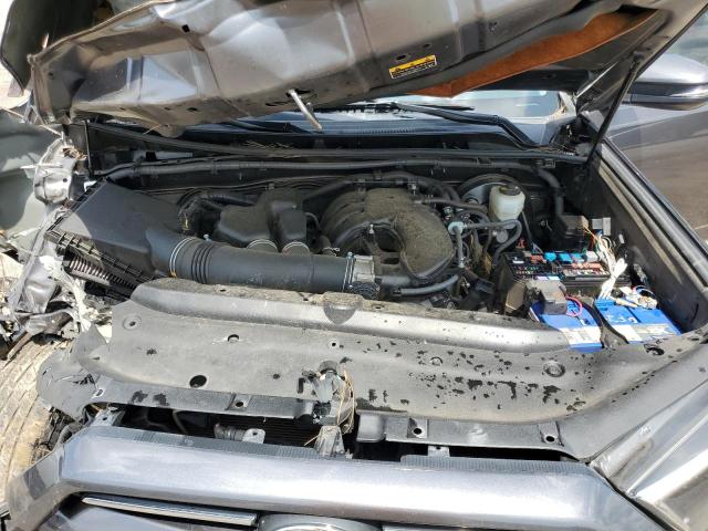 JTEFU5JR8M5242595 - 2021 TOYOTA 4RUNNER SR5 GRAY photo 12