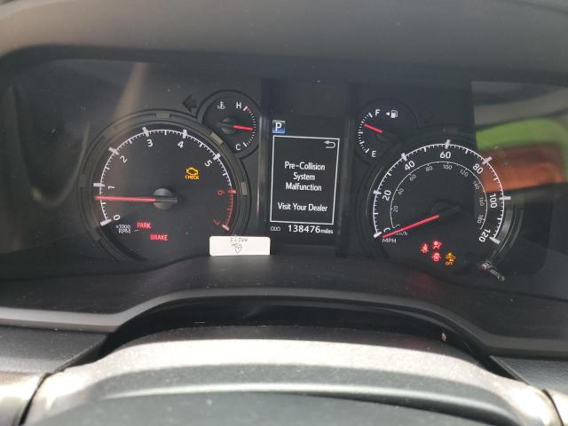 JTEFU5JR8M5242595 - 2021 TOYOTA 4RUNNER SR5 GRAY photo 9