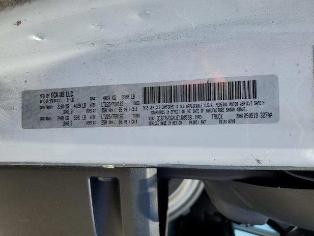 3C6TRVDGXJE160538 - 2018 RAM PROMASTER 2500 HIGH BLUE photo 13