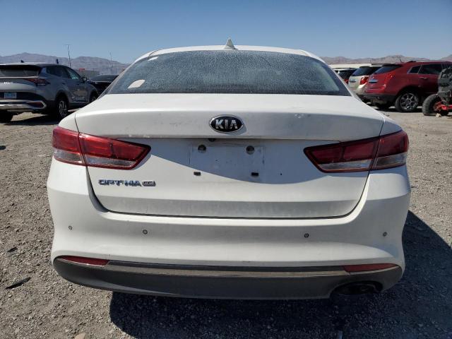 KNAGT4L30J5199071 - 2018 KIA OPTIMA LX თეთრი ფოტო 6