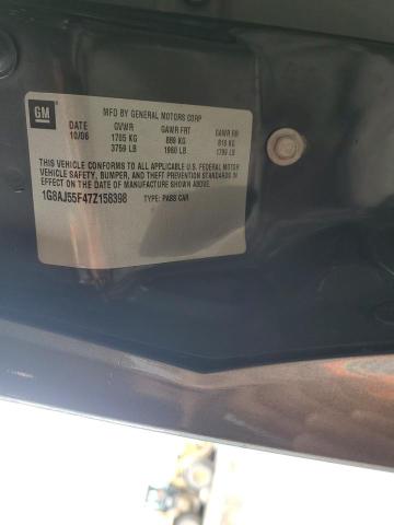 1G8AJ55F47Z158398 - 2007 SATURN ION LEVEL 2 GRAY photo 13