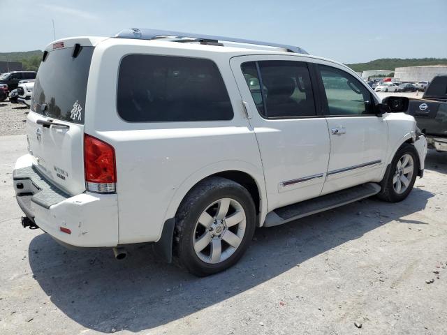 5N1BA0ND2AN616543 - 2010 NISSAN ARMADA SE WHITE photo 3