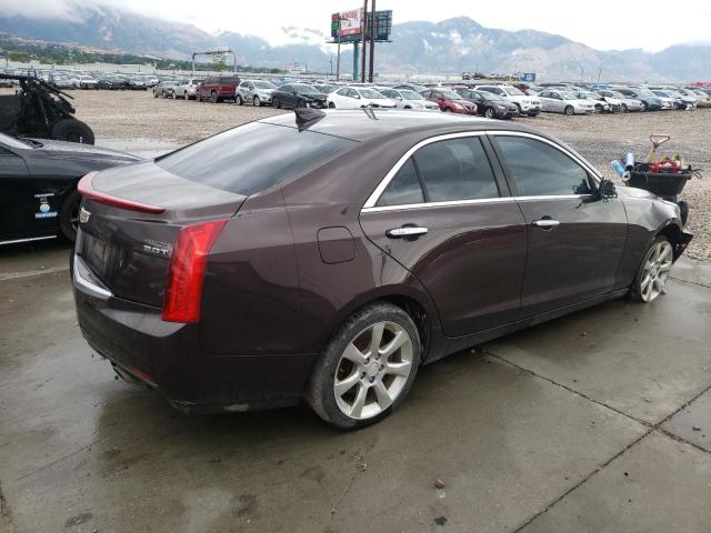 1G6AH5RX4G0105566 - 2016 CADILLAC ATS LUXURY BURGUNDY photo 3