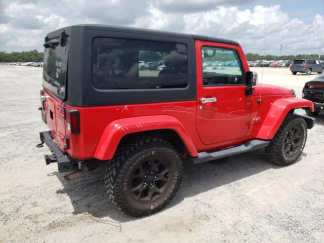 1C4AJWBG2HL654829 - 2017 JEEP WRANGLER SAHARA RED photo 3