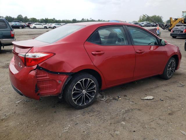 5YFBURHE7FP306693 - 2015 TOYOTA COROLLA L RED photo 3