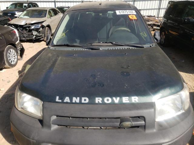 SALNM22223A236385 - 2003 LAND ROVER FREELANDER S GREEN photo 7