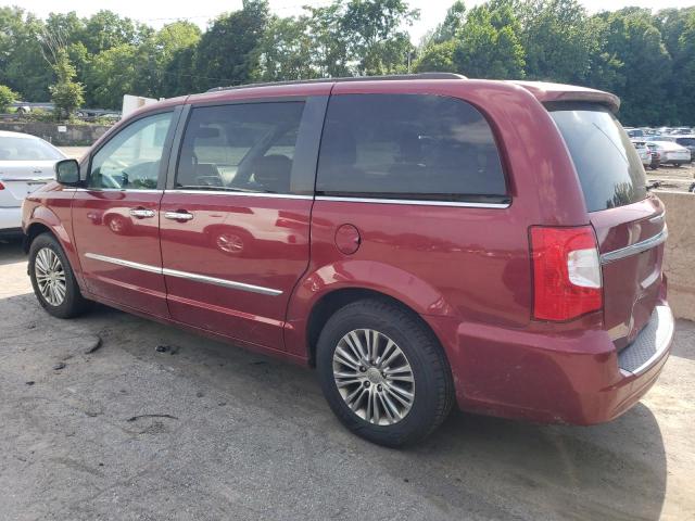 2C4RC1CG6DR734957 - 2013 CHRYSLER TOWN & COU TOURING L RED photo 2