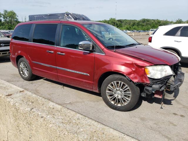 2C4RC1CG6DR734957 - 2013 CHRYSLER TOWN & COU TOURING L RED photo 4