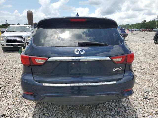 5N1DL0MN2HC530037 - 2017 INFINITI QX60 BLUE photo 6