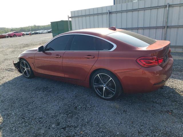 WBA4J5C56KBM65437 - 2019 BMW 440I GRAN COUPE ORANGE photo 2