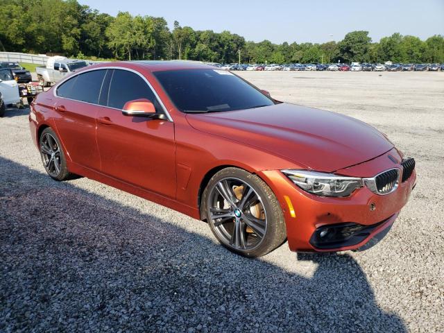 WBA4J5C56KBM65437 - 2019 BMW 440I GRAN COUPE ORANGE photo 4