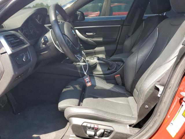 WBA4J5C56KBM65437 - 2019 BMW 440I GRAN COUPE ORANGE photo 7