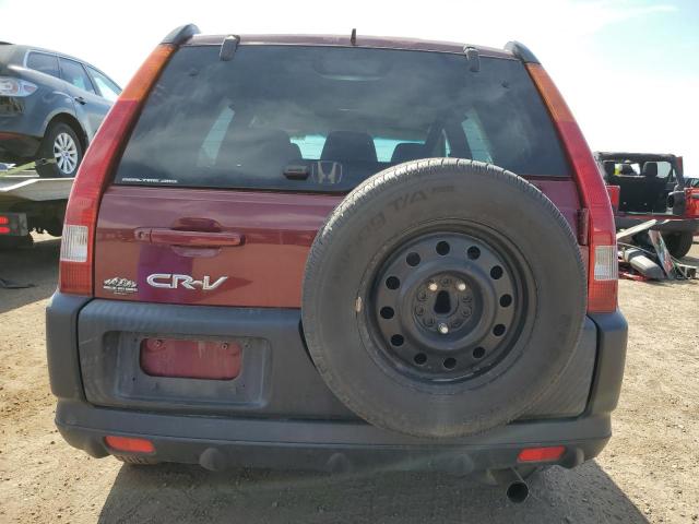 JHLRD78833C032901 - 2003 HONDA CR-V EX RED photo 6